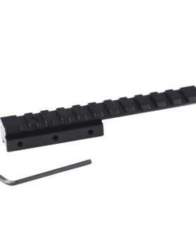 125mm narrow to wide rail 11 to 20mm rail narrow to wide rear extension bracket tactical bracket rail