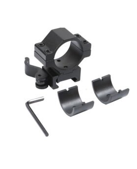 25.4mm pipe clamp bracket aluminum alloy accessories 25.4/30mm bracket quick release low width bracket