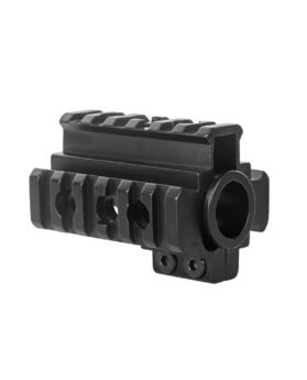 Tactical accessories scope tube clamp 5.56 .223 tube clamp aluminum alloy aiming clamp three-sided rail aiming clamp