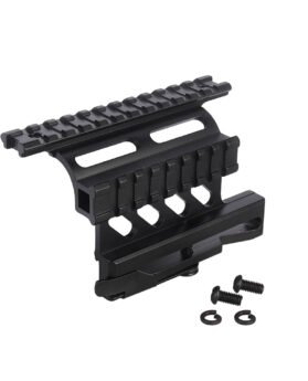 AK bracket aluminum alloy 20mm rail cross-border supply 45 degree side rail AK oblique bracket direct sales