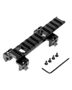 MP5 rail bar rear extension short bracket rail CNC aluminum alloy 20mm rail MP5 rail Base