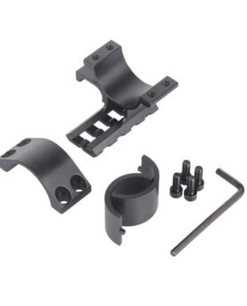 Cross-border hot selling 25.4/30mm level adapter ring sight balance tube clamp bracket aiming mirror flashlight clamp