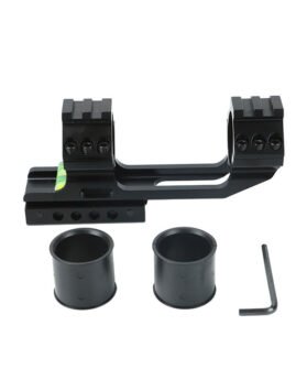 Sighting tube clamp metal level tube clamp one-piece bracket 11/21mm interchangeable clamp