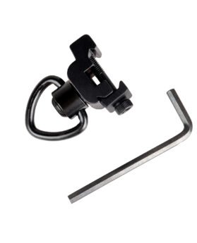 Heart-shaped buckle base metal strap buckle QD strap base 20mm butterfly 20mm card slot strap ring