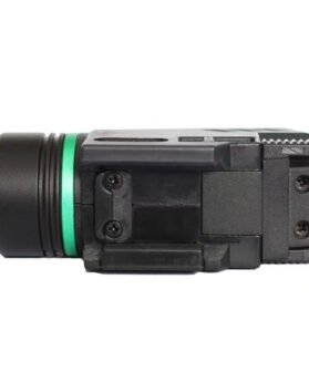 Tactical LED green laser flashlight integrated Green light down-hook flashlight tactical laser flashlight integrated