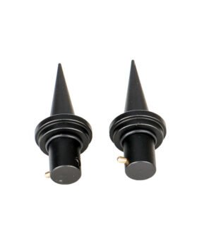 V8 tripod tiptoe retractable tripod accessories all metal material black silver tiptoe 2 pieces per box