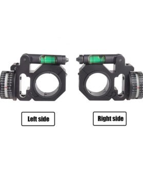 25-30mm pipe diameter angle gauge tactical level metal left and right side angle level