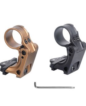 CNC aluminum alloy base adapts to G33 series universal height-increasing bracket UN flip-over quick-release bracket